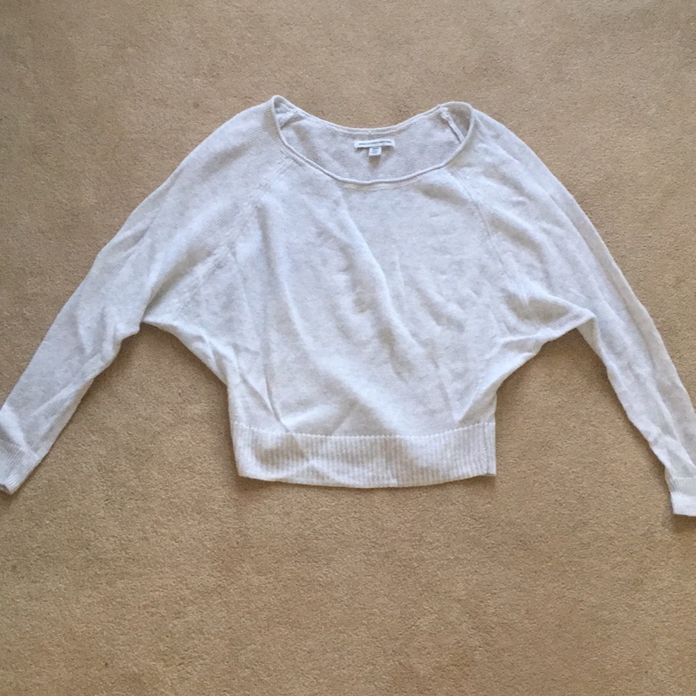 Crop Gray Sweater